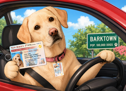New Jersey Pet Tag